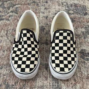 Vans Slip-On Checkerboard Shoe
